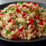 Salade de quinoa au miel et grenade
