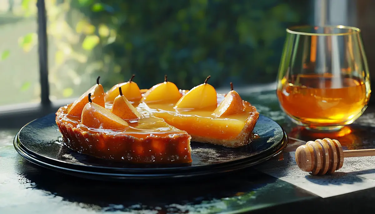 recette tarte tatin poire et miel