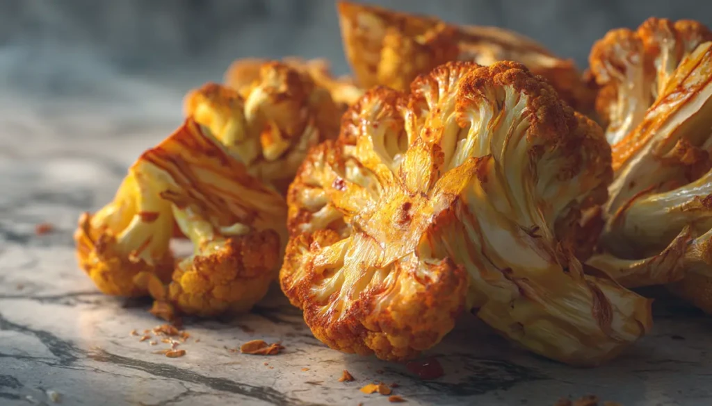 recette Chou-fleur rôti miel-harissa