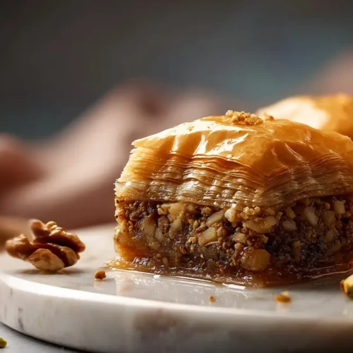 recette baklava aux noix et miel