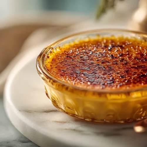recette Crème brûlée au miel