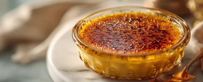 recette Crème brûlée au miel