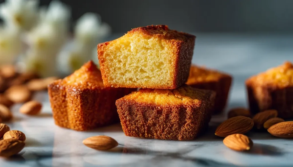 recette Financiers au miel et amandes