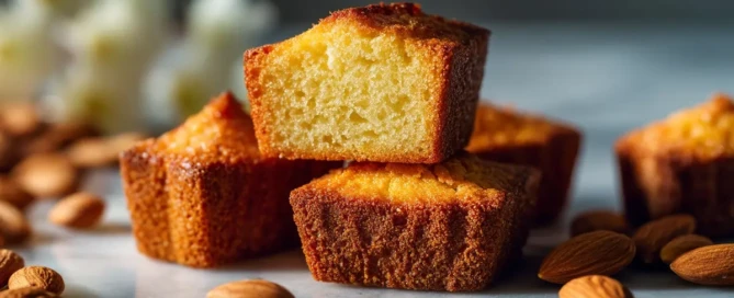 recette Financiers au miel et amandes