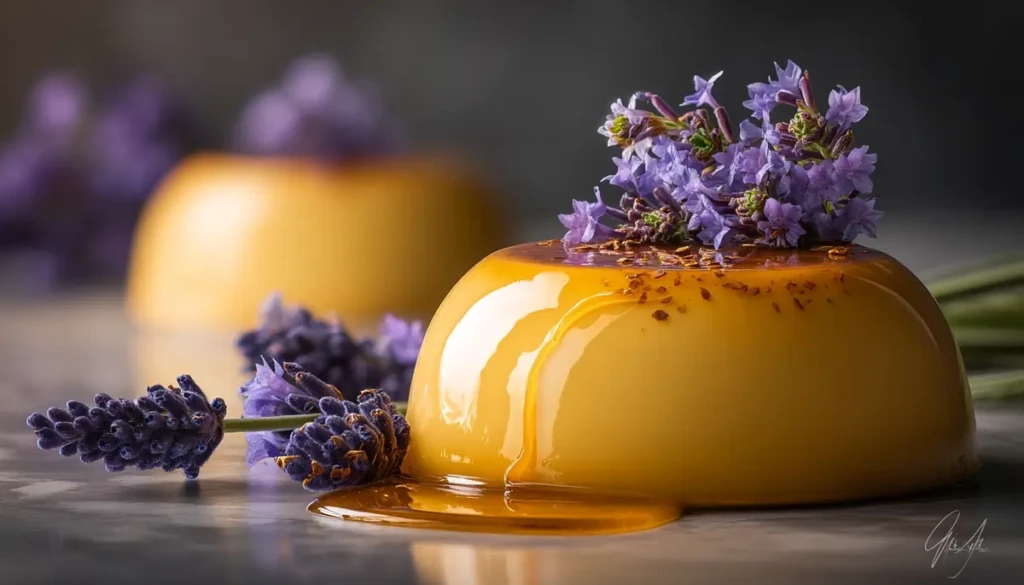 recette Panna cotta au miel et lavande
