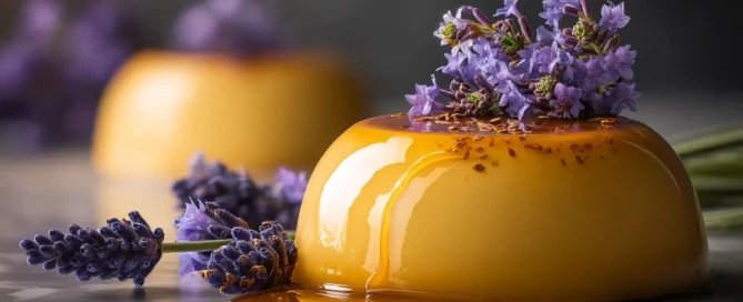 recette Panna cotta au miel et lavande