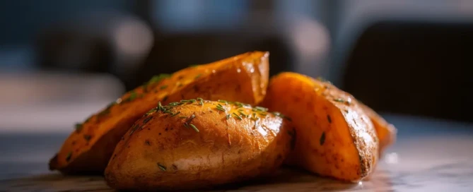 recette Patates douces rôties au miel et paprika