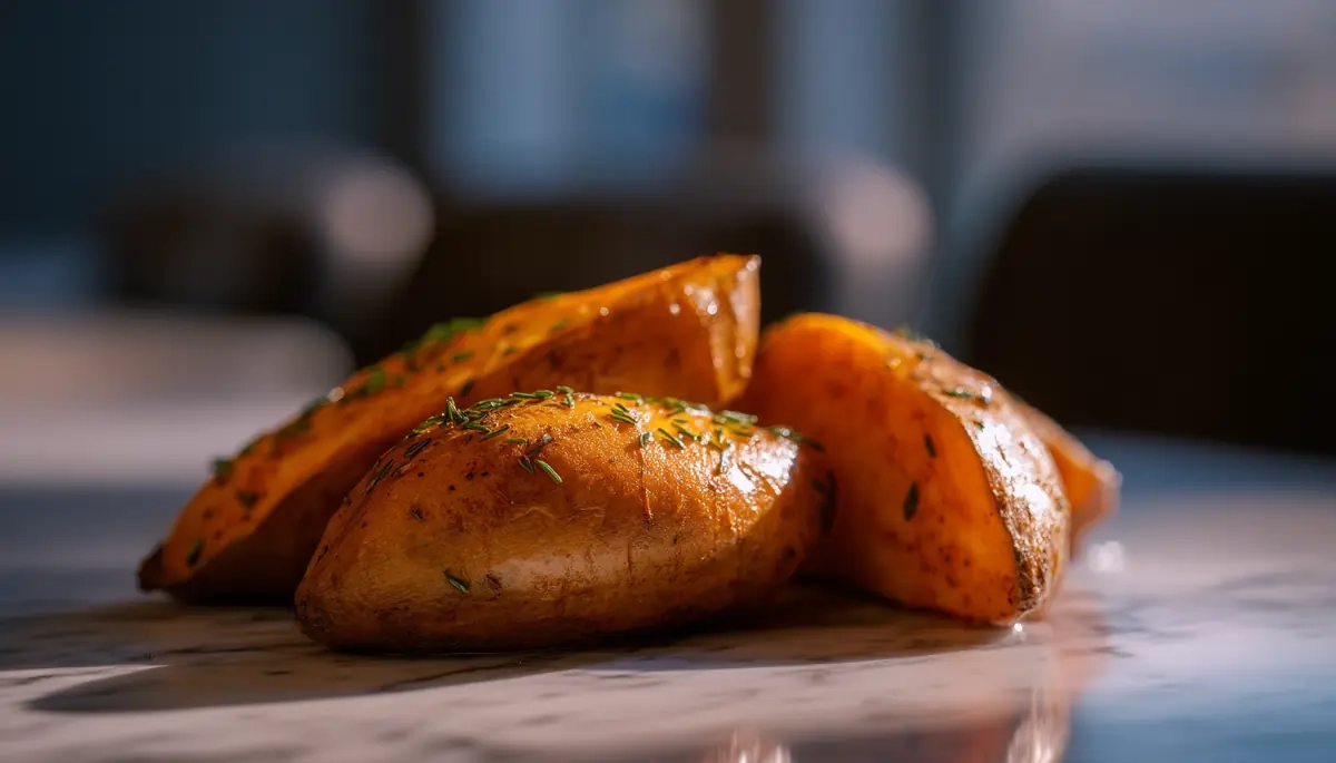 recette Patates douces rôties au miel et paprika